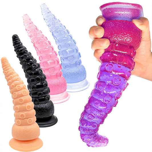 Abnormity PVC Dildo without Vibrationg