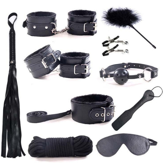 🎭SM 10pcs Bondage Kit for couple sex toy