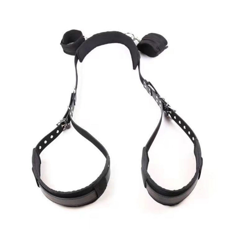 🪁SM 1pcs Separate thigh restraints with handcuffs for couple toy