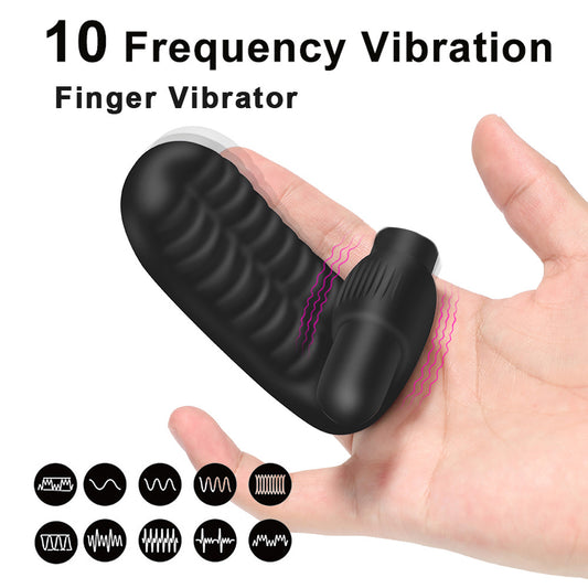 🤏Finger Silicone Vibrator Sex toy for Adult