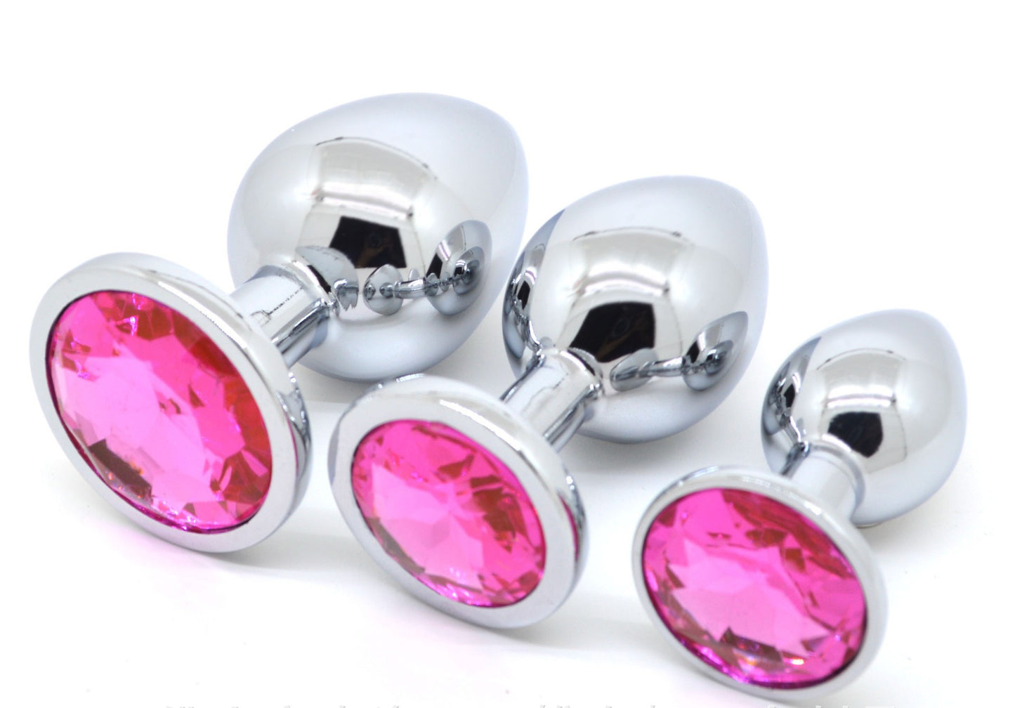 💎Metal Diamond Anal Plug set for adulttoy