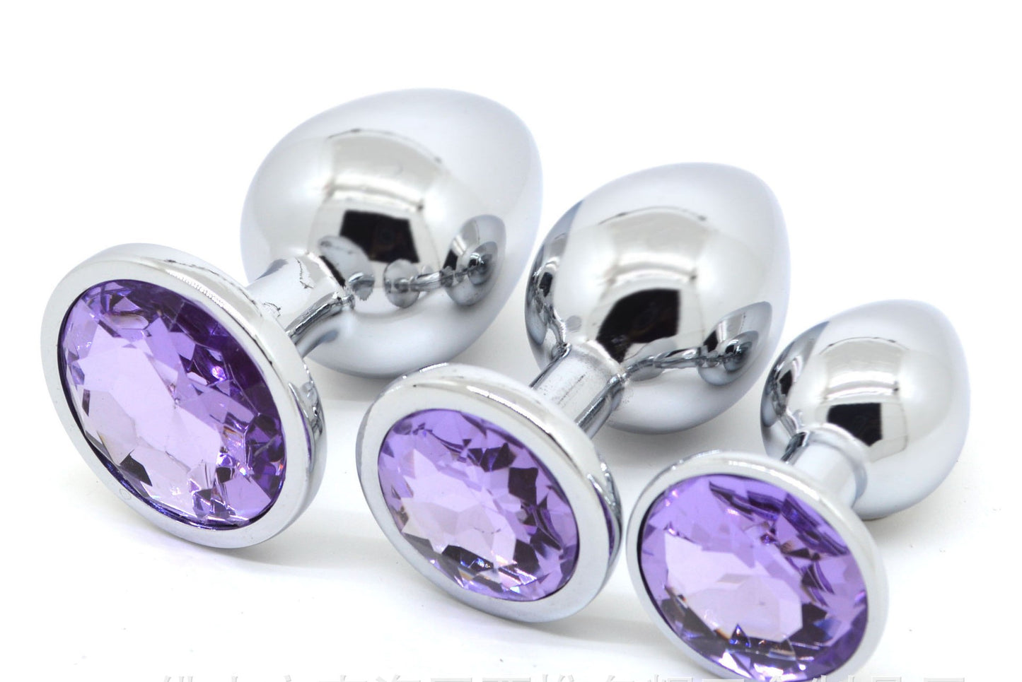 💎Metal Diamond Anal Plug set for adulttoy