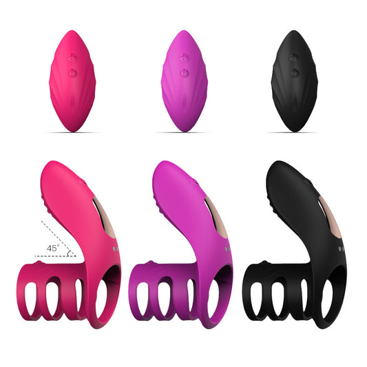 🔒12 Frequency Vibrate Remote Control Cock Ring