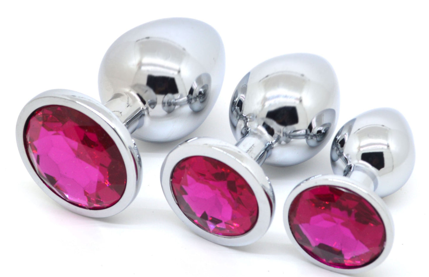 💎Metal Diamond Anal Plug set for adulttoy