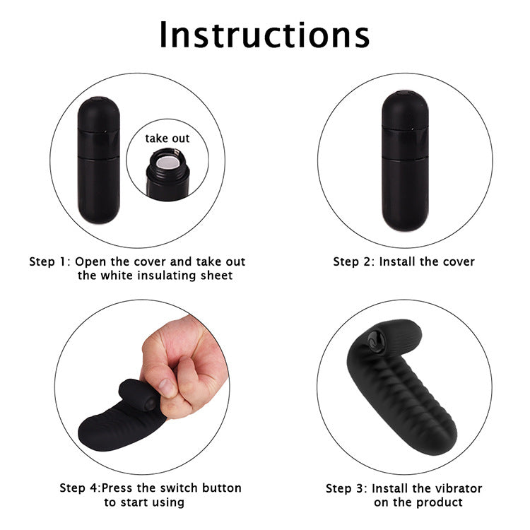 🤏Finger Silicone Vibrator Sex toy for Adult