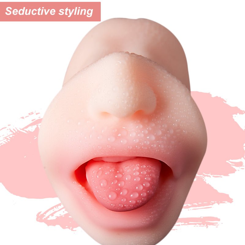 😛3 in 1 TPR Tougue Male Masculturbation Doll Realistic Male Real Pussy Pocket Saxophone Doll - Kovidashop