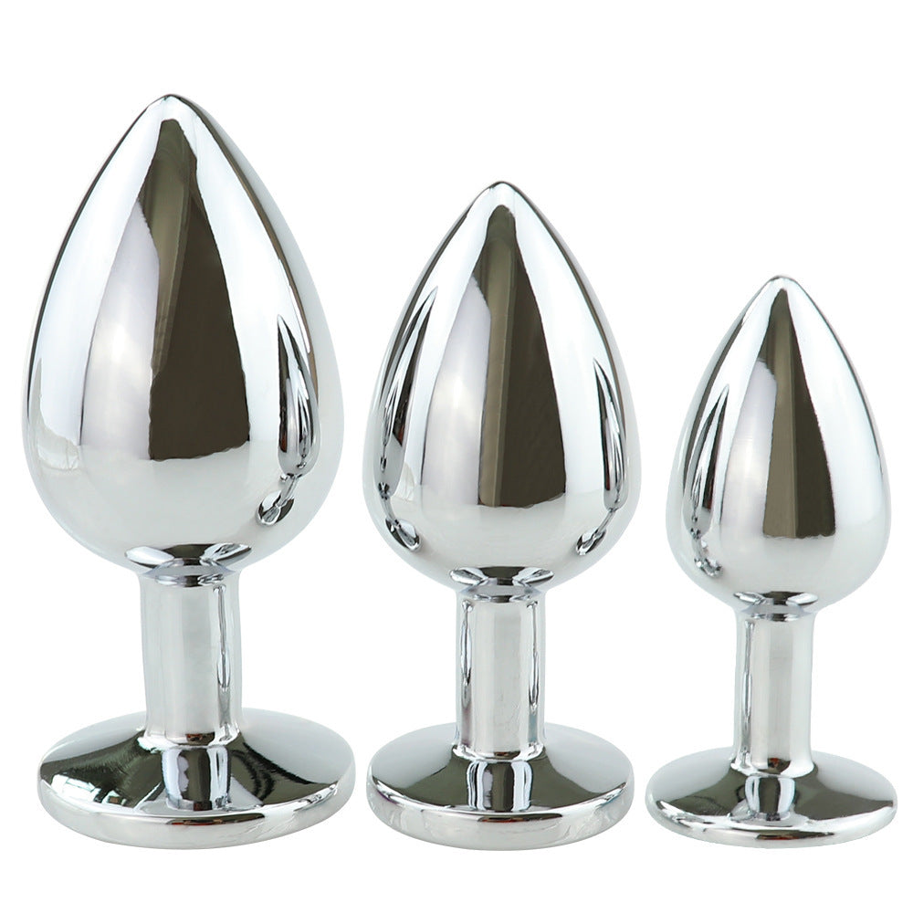 💎Metal Diamond Anal Plug set for adulttoy