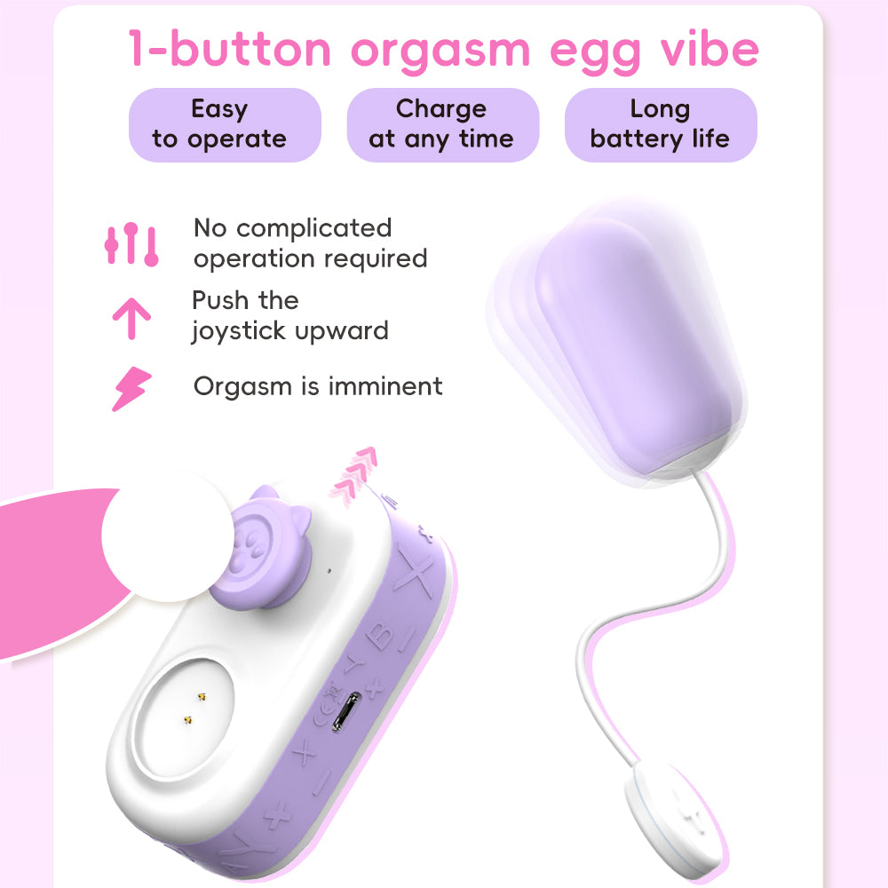 🎮💖GameG Remote control vibrator love egg cutie toy