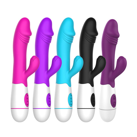 🐰30 frequency double vibrating Vibrator women toy