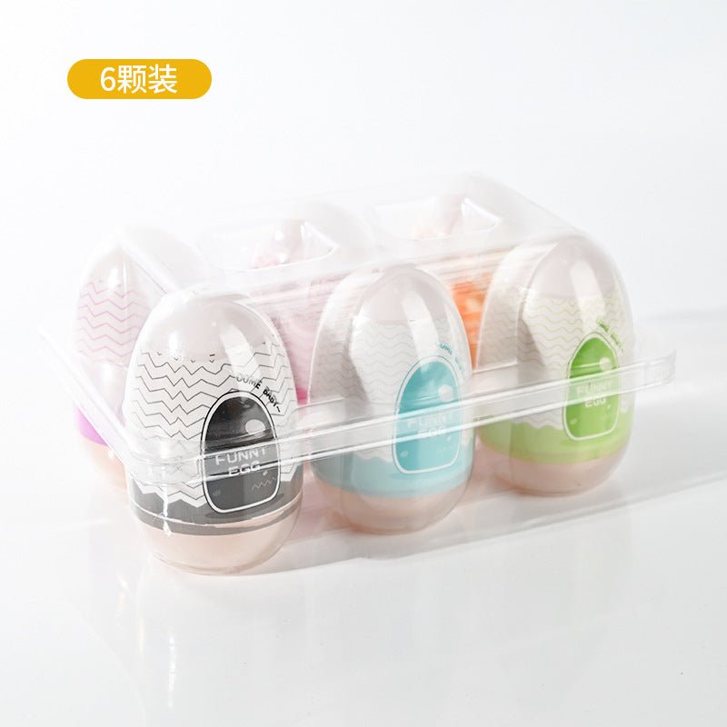 🥚6pcs/set TPE Egg cups Male Masturbator for Men Sex toy - Kovidashop