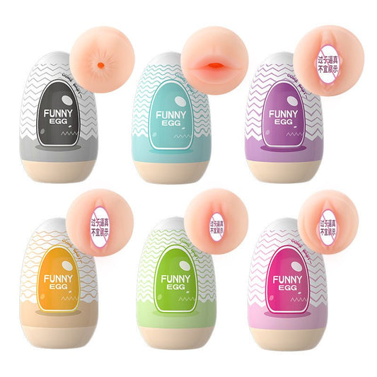 🥚6pcs/set TPE Egg cups Male Masturbator for Men Sex toy - Kovidashop