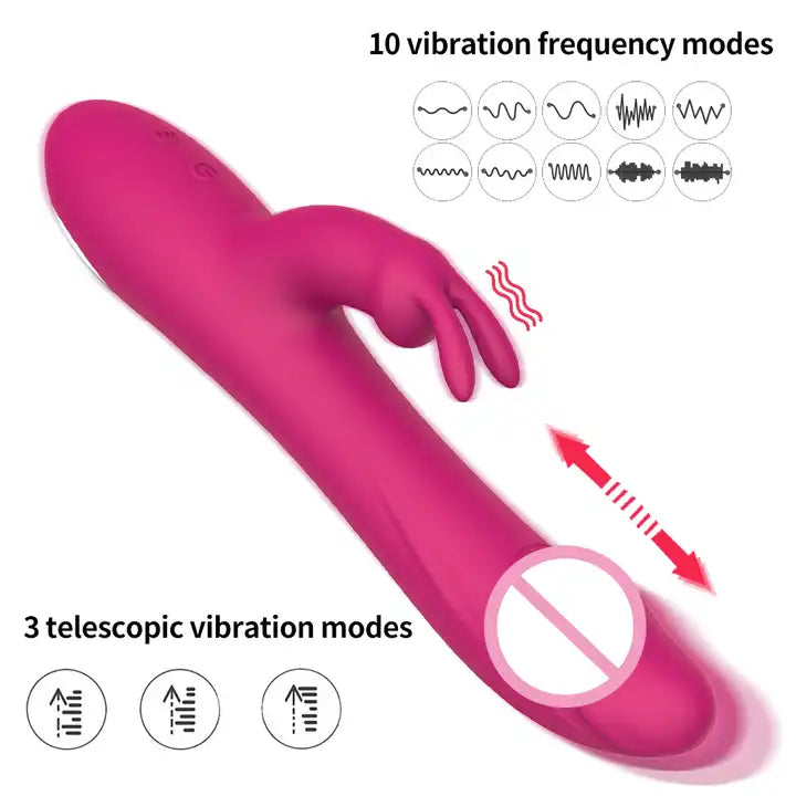 🐰Bunny Thrusting vibrator sex toy