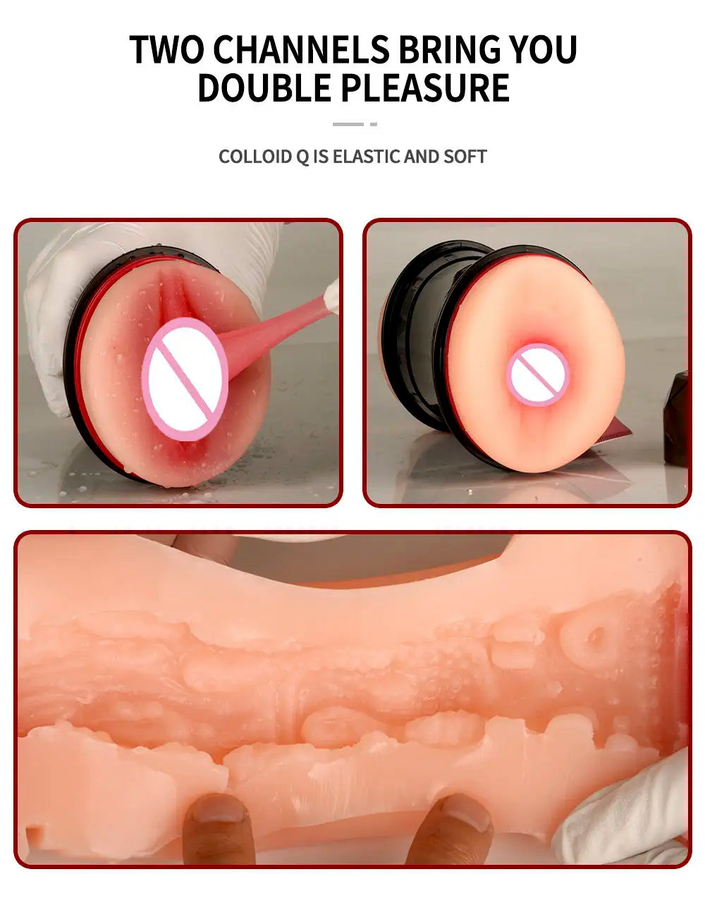 🌀Male Manual Masturbation Simulates Vagina Anal Men Masturbation cup