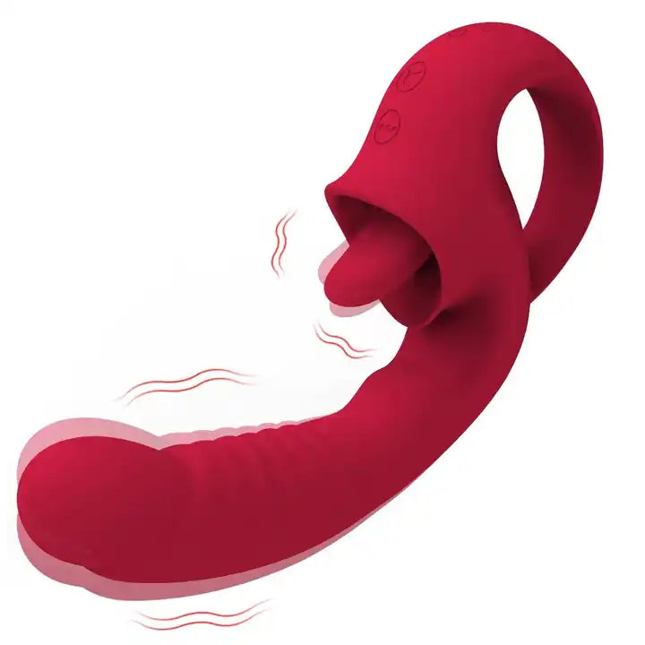 🦢Swan 2 in 1Licking vibrator sex toy