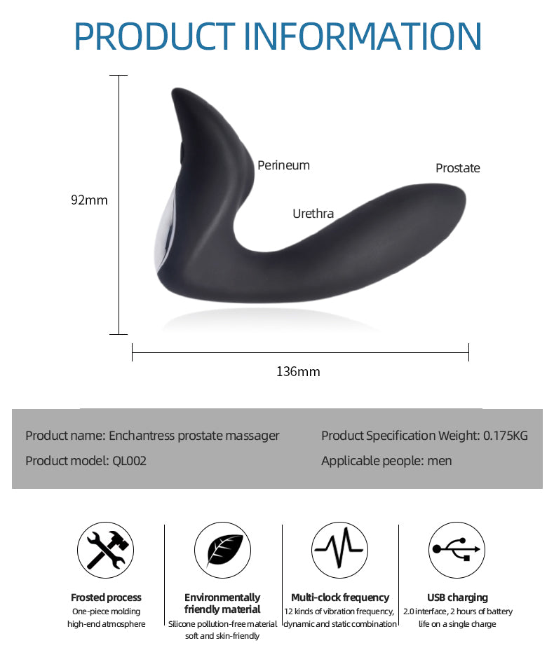 💪Remote Control Prostate Massager for men