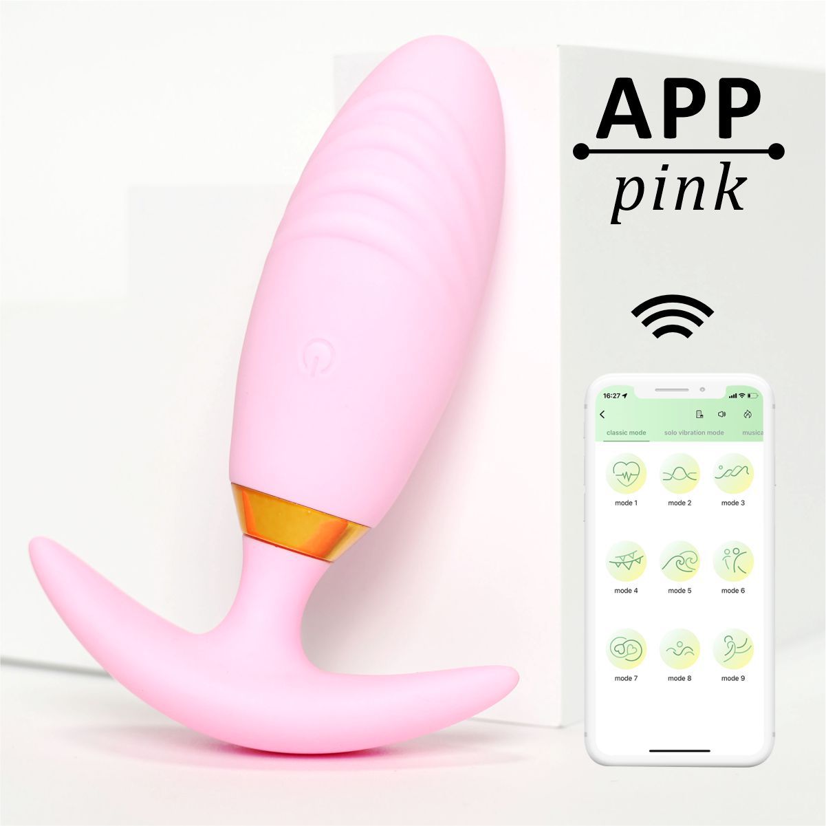 ♠Remote/App control torpedo anal plug