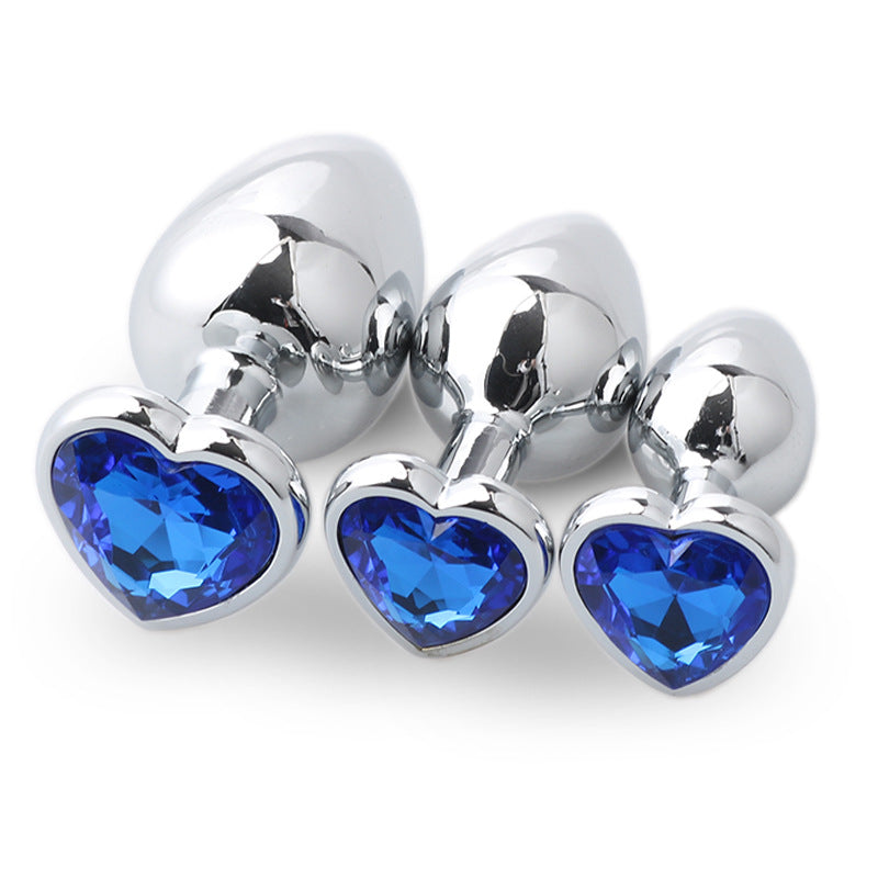 ❤Heart-Shaped Diamonds Anal Plug set