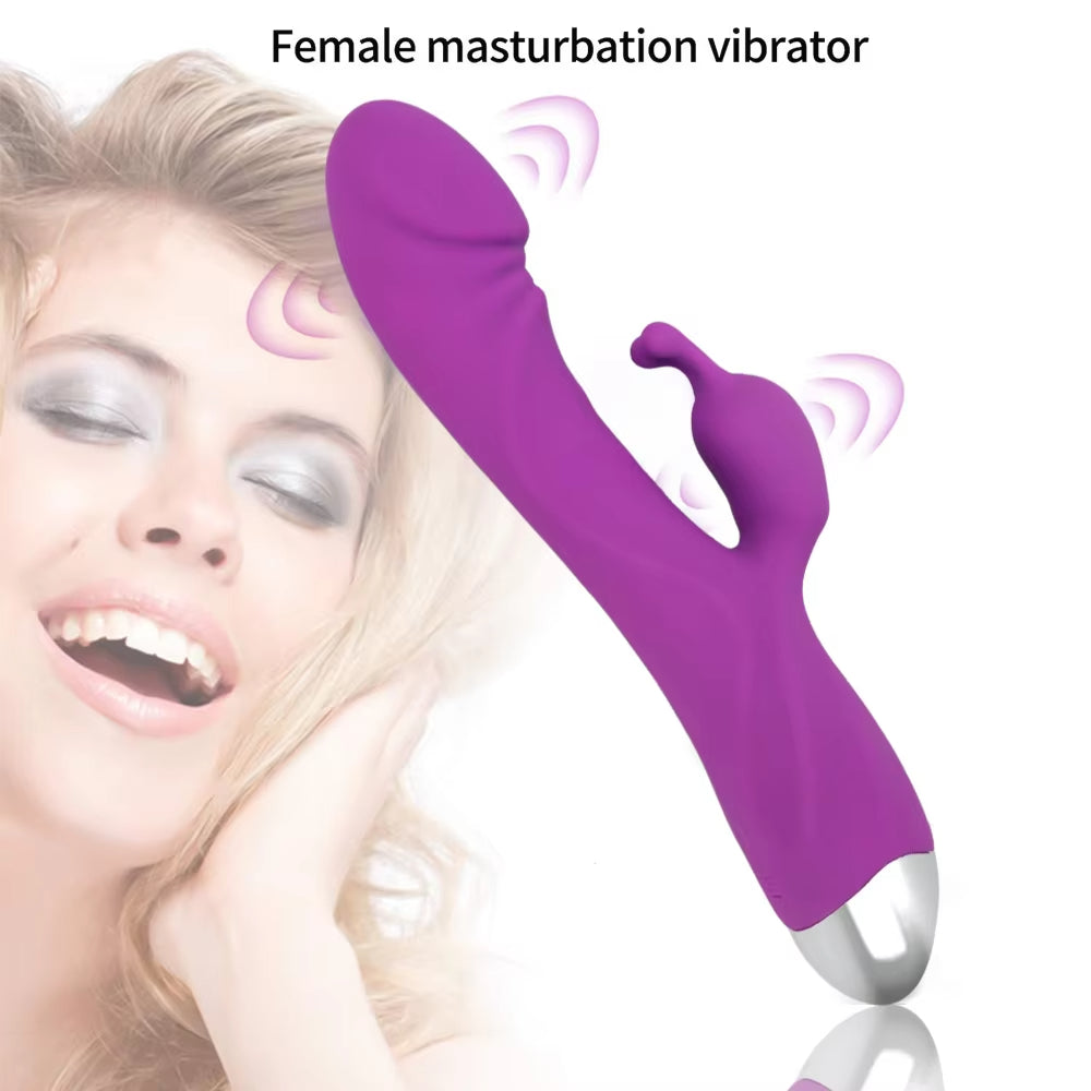 🐰Bunny double vibrating Dildo Vibrator Female toy for women