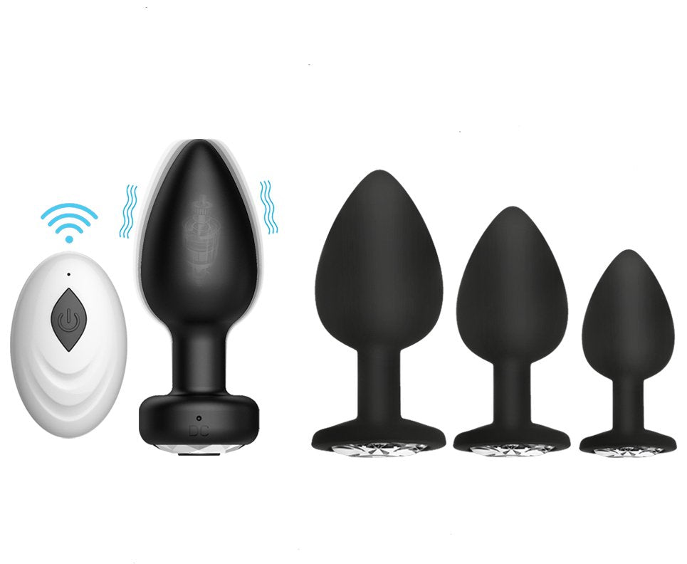 ♠App remote control Anal plug vibrator - Kovidashop